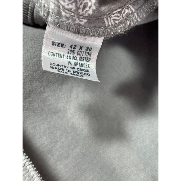 Cremieux Men's 42x30 Straight Fit Corbin Corduroy Pants Gray NWT - Picture 15 of 15